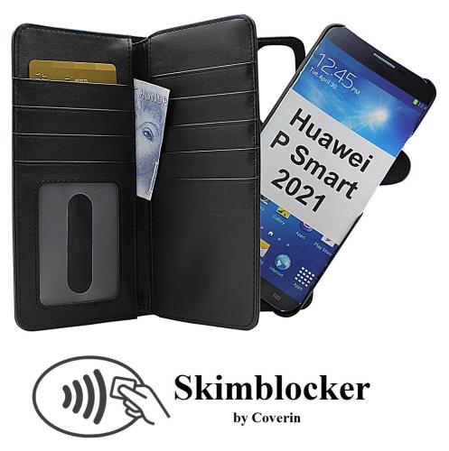 Coverin Skimblocker XL Magnet Wallet Huawei P Smart 2021