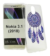 billigamobilskydd.se TPU-Designkotelo Nokia 3.1 (2018)