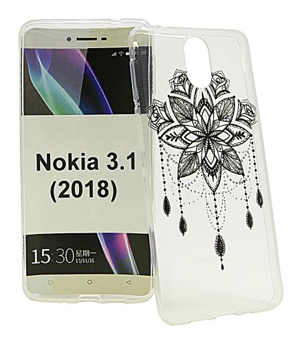 billigamobilskydd.se TPU-Designkotelo Nokia 3.1 (2018)