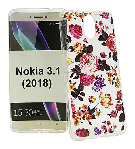billigamobilskydd.se TPU-Designkotelo Nokia 3.1 (2018)