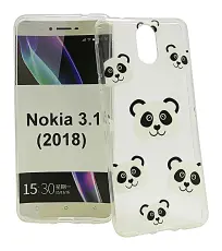 billigamobilskydd.se TPU-Designkotelo Nokia 3.1 (2018)