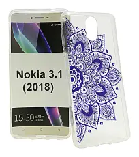 billigamobilskydd.se TPU-Designkotelo Nokia 3.1 (2018)