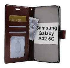 billigamobilskydd.se Crazy Horse Lompakko Samsung Galaxy A32 5G (A326B)