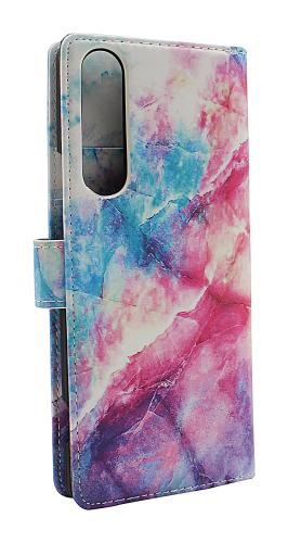 Coverin Skimblocker Design Magneettilompakko Sony Xperia 1 II (XQ-AT51)