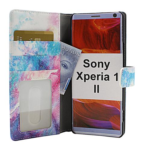 Coverin Skimblocker Design Magneettilompakko Sony Xperia 1 II (XQ-AT51)