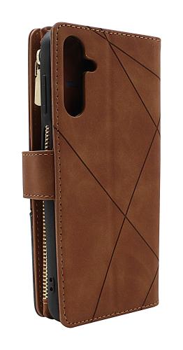 billigamobilskydd.se XL Standcase Luksuskotelo puhelimeen Samsung Galaxy A15 5G