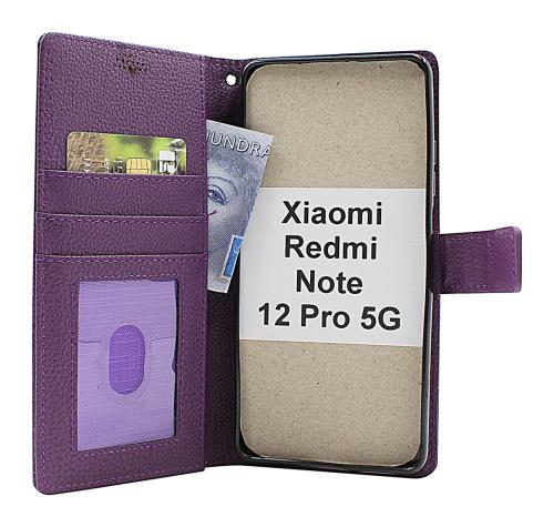 billigamobilskydd.se New Jalusta Lompakkokotelo Xiaomi Redmi Note 12 Pro 5G