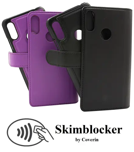Coverin Skimblocker XL Magnet Wallet Huawei Y6 2019