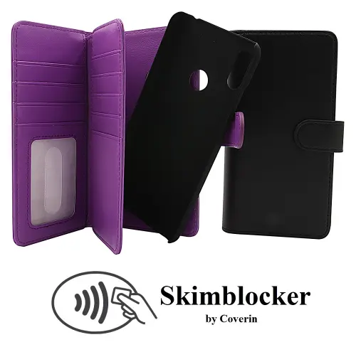 Coverin Skimblocker XL Magnet Wallet Huawei Y6 2019