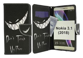 billigamobilskydd.se Kuviolompakko Nokia 3.1 (2018)