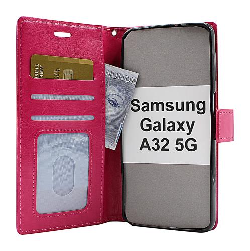 billigamobilskydd.se Crazy Horse Lompakko Samsung Galaxy A32 5G (A326B)