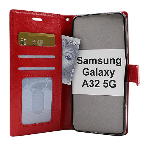 billigamobilskydd.se Crazy Horse Lompakko Samsung Galaxy A32 5G (A326B)