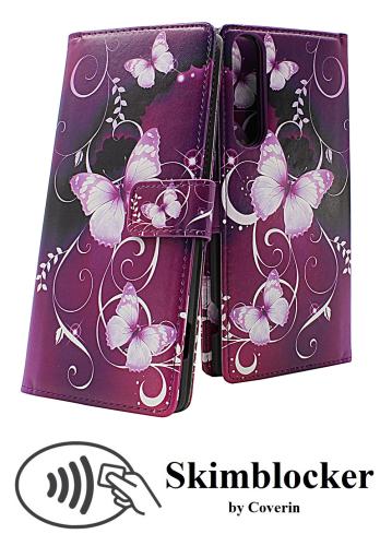 Coverin Skimblocker Design Magneettilompakko Sony Xperia 1 II (XQ-AT51)