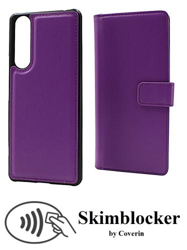 Coverin Skimblocker Magneettikotelo Sony Xperia 1 II (XQ-AT51)