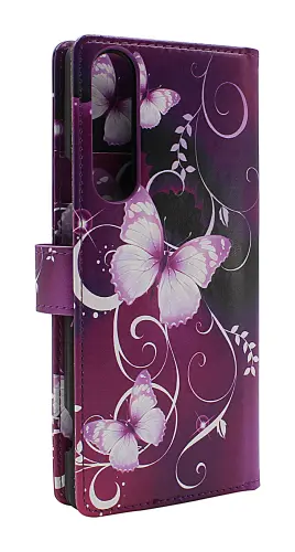 Coverin Skimblocker Design Magneettilompakko Sony Xperia 1 II (XQ-AT51)
