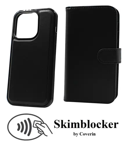 Coverin Skimblocker XL Magnet Wallet iPhone 15 Pro