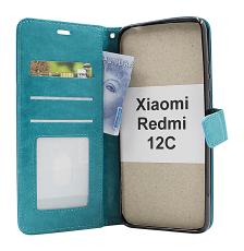 Coverin Crazy Horse Lompakko Xiaomi Redmi 12C