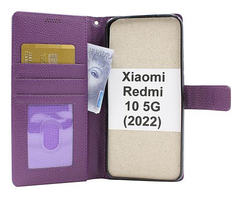 billigamobilskydd.se New Jalusta Lompakkokotelo Xiaomi Redmi 10 5G (2022)