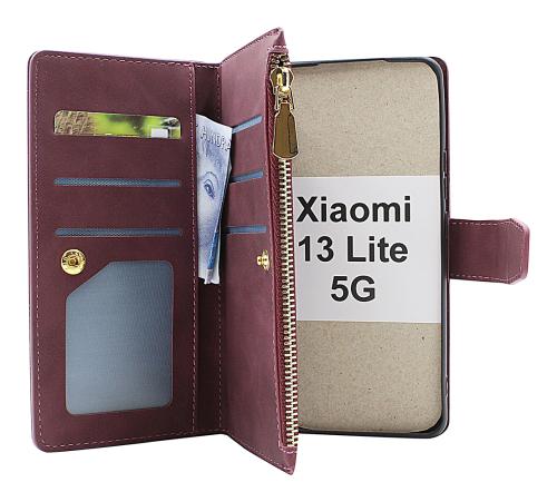 billigamobilskydd.se XL Standcase Luksuskotelo puhelimeen Xiaomi 13 Lite 5G