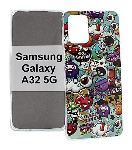 billigamobilskydd.se TPU-Designkotelo Samsung Galaxy A32 5G (A326B)