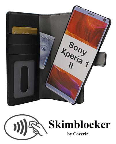 Coverin Skimblocker Magneettikotelo Sony Xperia 1 II (XQ-AT51)