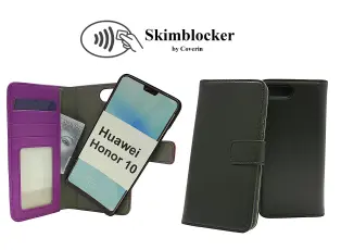 Coverin Skimblocker Magneettilompakko Huawei Honor 10