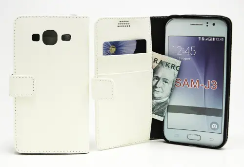 billigamobilskydd.se Jalusta Lompakkokotelo Samsung Galaxy J3 2016 (J320F)