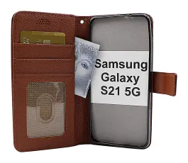 billigamobilskydd.se New Jalusta Lompakkokotelo Samsung Galaxy S21 5G (G991B)