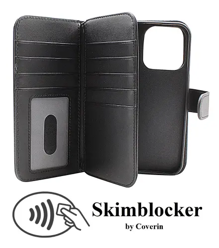Coverin Skimblocker XL Magnet Wallet iPhone 15 Pro
