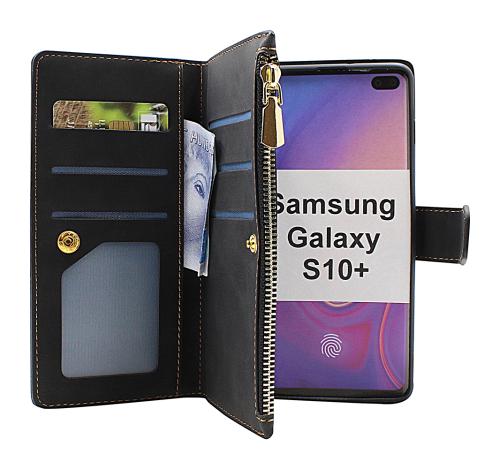 billigamobilskydd.se XL Standcase Luksuskotelo puhelimeen Samsung Galaxy S10 Plus (G975F)