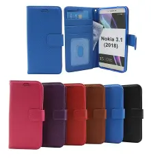 billigamobilskydd.se New Jalusta Lompakkokotelo Nokia 3.1 (2018)