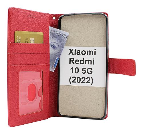 billigamobilskydd.se New Jalusta Lompakkokotelo Xiaomi Redmi 10 5G (2022)