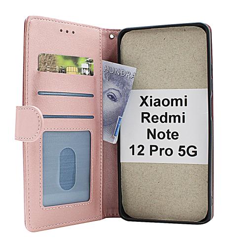 billigamobilskydd.se Zipper Standcase Wallet Xiaomi Redmi Note 12 Pro 5G