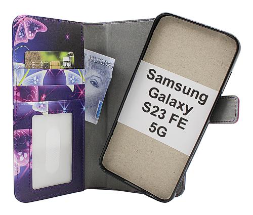 Coverin Skimblocker Design Magneettilompakko Samsung Galaxy S23 FE 5G