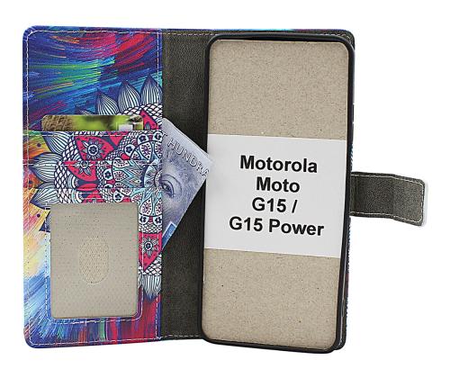 Coverin Skimblocker Motorola Moto G15 / G15 Power Magneetti Puhelimen Kuoret Design