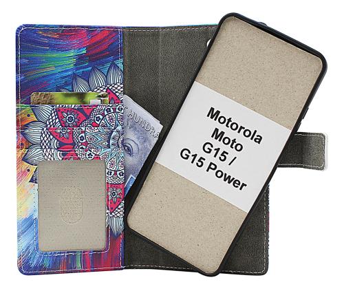Coverin Skimblocker Motorola Moto G15 / G15 Power Magneetti Puhelimen Kuoret Design