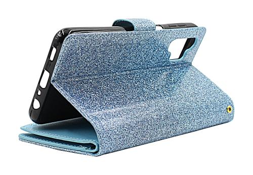 billigamobilskydd.se XL Standcase Glitterwallet puhelimeen Samsung Galaxy A32 5G (SM-A326B)