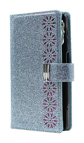 billigamobilskydd.se XL Standcase Glitterwallet puhelimeen Samsung Galaxy A32 5G (SM-A326B)