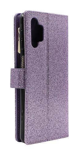 billigamobilskydd.se XL Standcase Glitterwallet puhelimeen Samsung Galaxy A32 5G (SM-A326B)