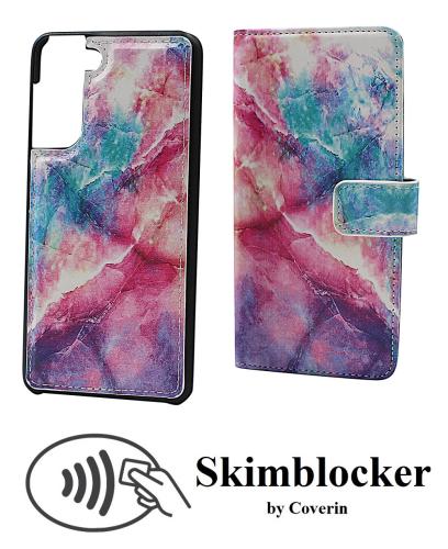 Coverin Skimblocker Design Magneettilompakko Samsung Galaxy S21 5G (G991B)