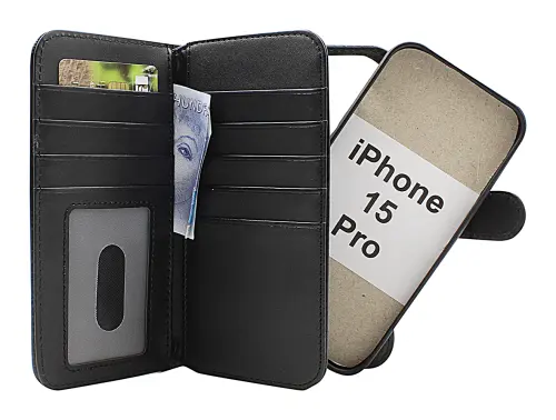 Coverin Skimblocker XL Magnet Wallet iPhone 15 Pro