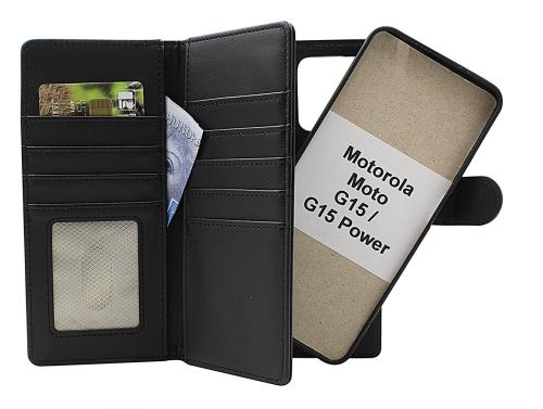 Coverin Skimblocker Motorola Moto G15 / G15 Power XL Magneetti Puhelimen Kuoret