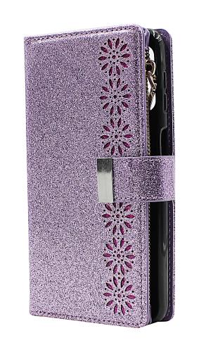 billigamobilskydd.se XL Standcase Glitterwallet puhelimeen Samsung Galaxy A32 5G (SM-A326B)