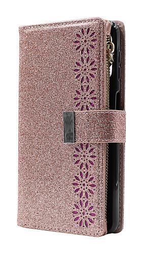 billigamobilskydd.se XL Standcase Glitterwallet puhelimeen Samsung Galaxy A32 5G (SM-A326B)