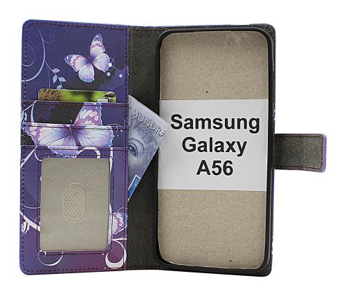 Coverin Skimblocker Samsung Galaxy A56 Magneetti Puhelimen Kuoret Design