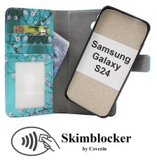 Coverin Skimblocker Design Magneettilompakko Samsung Galaxy S24 5G (SM-S921B/DS)