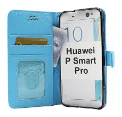 billigamobilskydd.se New Jalusta Lompakkokotelo Huawei P Smart Pro (STK-L21)