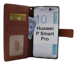 Coverin New Jalusta Lompakkokotelo Huawei P Smart Pro (STK-L21)