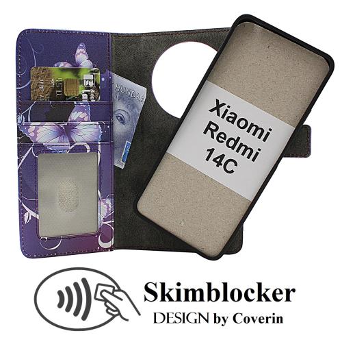 Coverin Skimblocker Xiaomi Redmi 14C Magneetti Puhelimen Kuoret Design