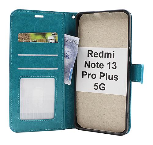 billigamobilskydd.se Crazy Horse Lompakko Xiaomi Redmi Note 13 Pro+ 5G